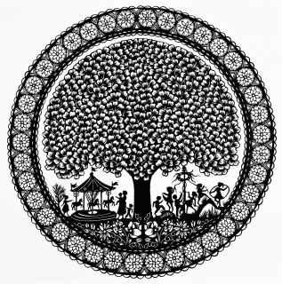 Maietanz, 28 cm / 28cm